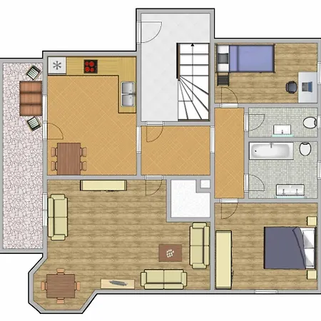 Apartment Mit Garten In Partenkirchen *